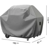 Aquashield Buitenkeukenhoes XL Grey (165 x 61 x 110 cm)