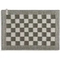 Knit Factory Placemat Block - Ecru/Khaki - 50x30 cm