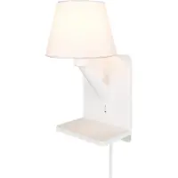TRIO Strak nachtlampje Comfort wit - met usb