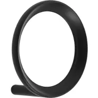 Normann Copenhagen Loop haak medium Ø7,8 cm Black