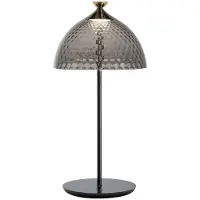 Kartell Pumo Draagbare Lamp Smoke|Black