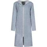 Cawö Badjas Home Women 6222 Capuchon & Rits Capri-40