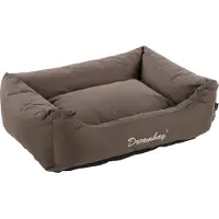 Flamingo hondenmand Dreambay Shadow bruin-grijs, duurzaam en comfortabel