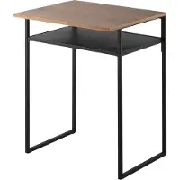 Yamazaki Bijzettafel met Lade - Tower - Zwart