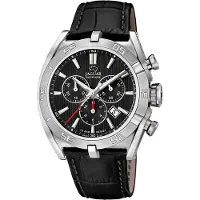 Jaguar Chronograaf Executive Polshorloge, quartz, herenhorloge, saffierglas, stopwatchfunctie, Swiss Made