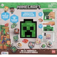 Minecraft 3d Sticker Maker Craft Kit Groen