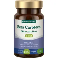 Holland & Barrett 1+1 gratis | Beta Caroteen 6mg - 120 softgels