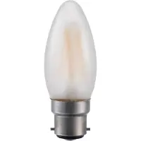 SPL B22d LED Kaarslamp | 4W 2500K 220V/240V 925 | 360° Dimbaar