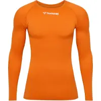 Hummel Functioneel shirt 'Comfort 2.0' donkeroranje / wit