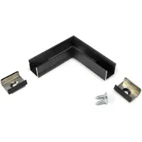 ELP Onderdeel LED-strip | hoekstuk smart zwart 10mm