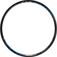 iKon BMX Achtervelg I 451x19.5mm I 36 gaten Zwart / Blauw
