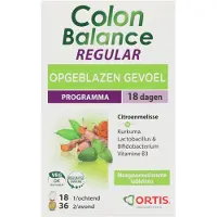 Ortis Colon Balance Opgeblazen Gevoel (54 Tabletten)