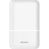 Deltaco Powerbank 10,000 mAh, 2x USB-A, 1x USB-C