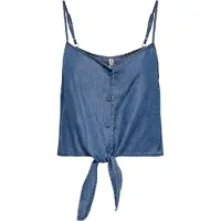 ONLY Top 'ONLBEA' blauw denim