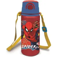 Stor Spiderman Aluminium Fles L Met Bewegend Doelwit-draagband 730ml