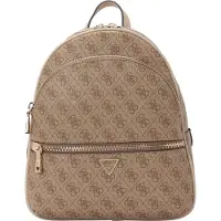 GUESS Rugzak 'MANHATTAN II LARGE BACKPACK' karamel / lichtbruin
