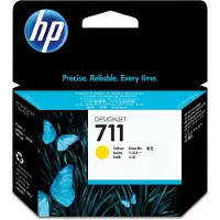 HP 711 (CZ132A) Inktcartridge Geel