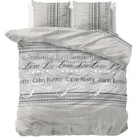 Sleeptime polyester-katoen dekbedovertrek lits-jumeaux (240x220 cm)