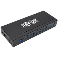 Eaton Tripp Lite U360-010-IND interface hub USB 3.2 Gen 1 (3.1 Gen 1) Type-B 5000 Mbit/s Zwart