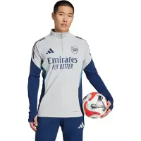 Adidas Arsenal Trainingstrui 1/4-Zip 2025-2026 Grijs Donkerblauw Blauw | S