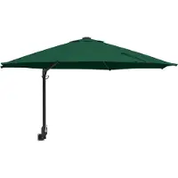 vidaXL Tuinparasol 248 x 248 x 148 cm Polyester en Staal Groen