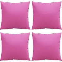 vidaXL Verspreiding Kussens 4 st Polyester stof Roze 60 x 60 cm
