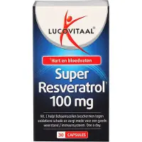 Lucovitaal Super Resveratrol 100mg - 30 capsules