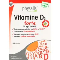Physalis Vitamine D3 Forte Capsules