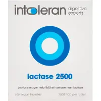 Intoleran Lactase 2500 (100 tabletten)