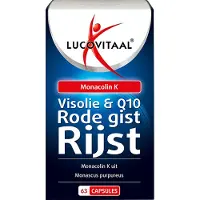 Lucovitaal Visolie & Q10 Rode Gist Rijst Capsules