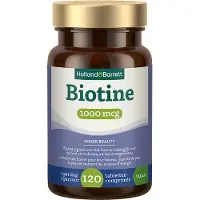 Holland & Barrett 1+1 gratis | Biotine 1000mcg - 120 tabletten
