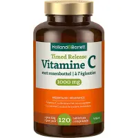 Holland & Barrett 1+1 gratis | Timed Release Vitamine C 1000mg met Rozenbottel - 120 tabletten