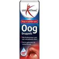 Lucovitaal 1+1 gratis | Oogdruppels met 0.3% HA - 10ml