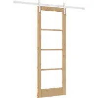 vidaXL Schuifdeur ORKDAL Naturel 73,5 x 198,5 cm