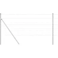 vidaXL Grond Fix Gelast Draadhek 100 x 1 m Gegalvaniseerd staal Mesh