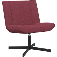 vidaXL Draaistoel Wijnrood 63 x 75 x 76 cm Stof