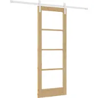 vidaXL Schuifdeur ORKDAL Naturel 73,5 x 198,5 cm