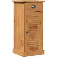 vidaXL Badkamerkast VIGO Bruin en Honingbruin 37,5 x 34 x 80 cm