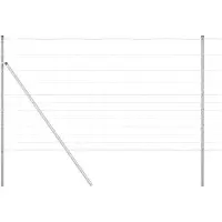 vidaXL Grond Fix Gelast Draadhek 50 x 1,4 m Gegalvaniseerd staal Mesh