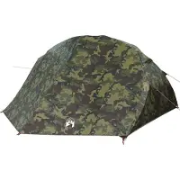 vidaXL Vistent Camouflage 514 x 465 x 187 cm Polyester en Fiberglas