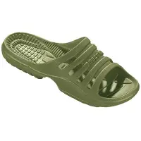 Beco heren badslippers - olijfgroen - maat 46