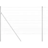 vidaXL Grond Fix Gelast Draadhek 25 x 1,6 m Gegalvaniseerd staal Mesh