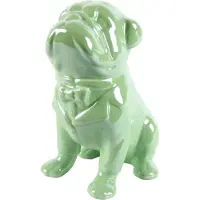 Countryfield Beeld Aurora Bulldog Groen 13,5 X 10 X 17,5 Cm