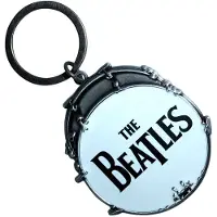 The Beatles The - Drop T Drum Sleutelhanger - Blauw/Zilverkleurig