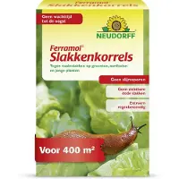 Neudorff Ferramol Slakkenkorrels - 1kg Slakken bestrijden voor 200 m² - Geen slijmsporen en geen zichtbare dode slakken