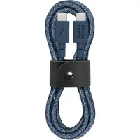 Native Union Belt Cable - Navy - USB-C naar USB-C - 1.2M - 60W