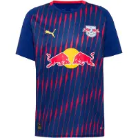 Puma Tricot 'RB Leipzig 25/26' saffier / donkergeel / cranberry / wit