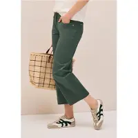 Cecil Dames 7/8 broek Wide Legs - Groen - 33