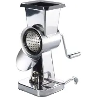 Westmark amandelmolen met zuignap 20 cm rvs glans
