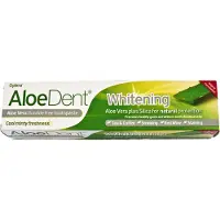 Aloe Dent Whitening Aloe Vera Fluoride Free Tandpasta Cool Minty Freshness 100 ml Tandpasta